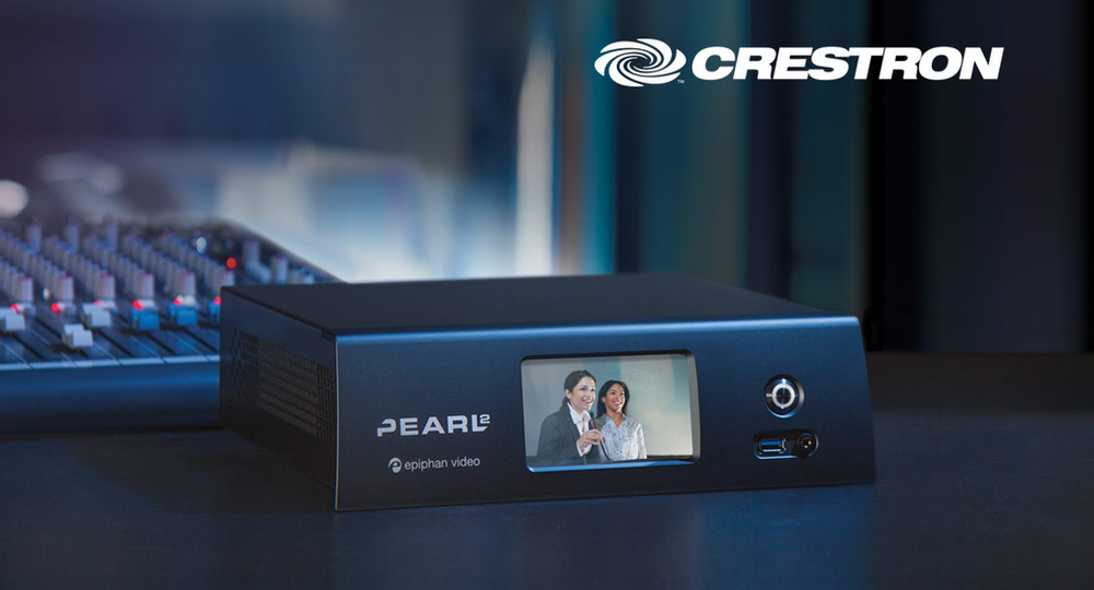 Crestron adds video Control Module for the Epiphan Pearl family of video encoders