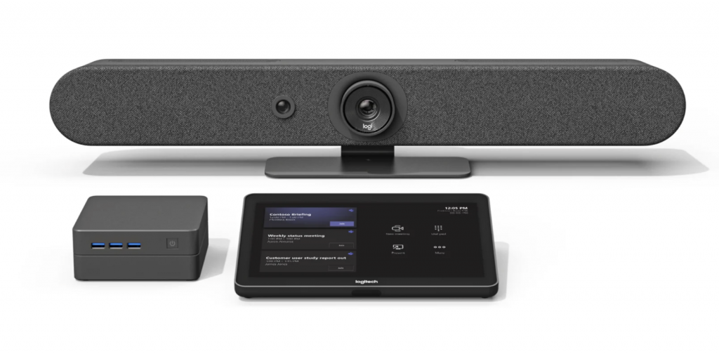 Logitech systems for conference room - microsoft room