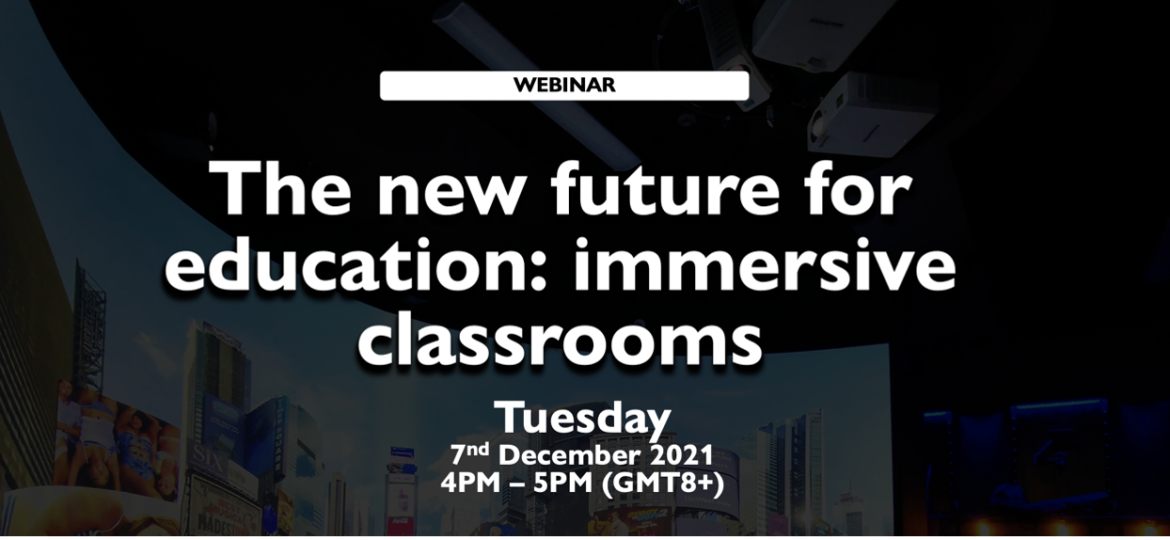 The New Future of Education – Immersive Classroom (Recap)